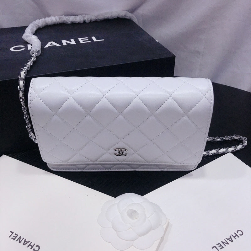 XCP017 Bag leather 19-13-4CM Bag silver logo