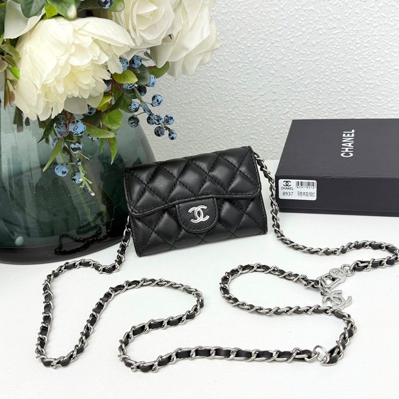 LCP04 Wallet Bag 13.1-7.5-2.1CM Leather bags with box