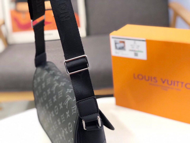 LLP09  Leather shoulder bag 28-18-9cm for women and men