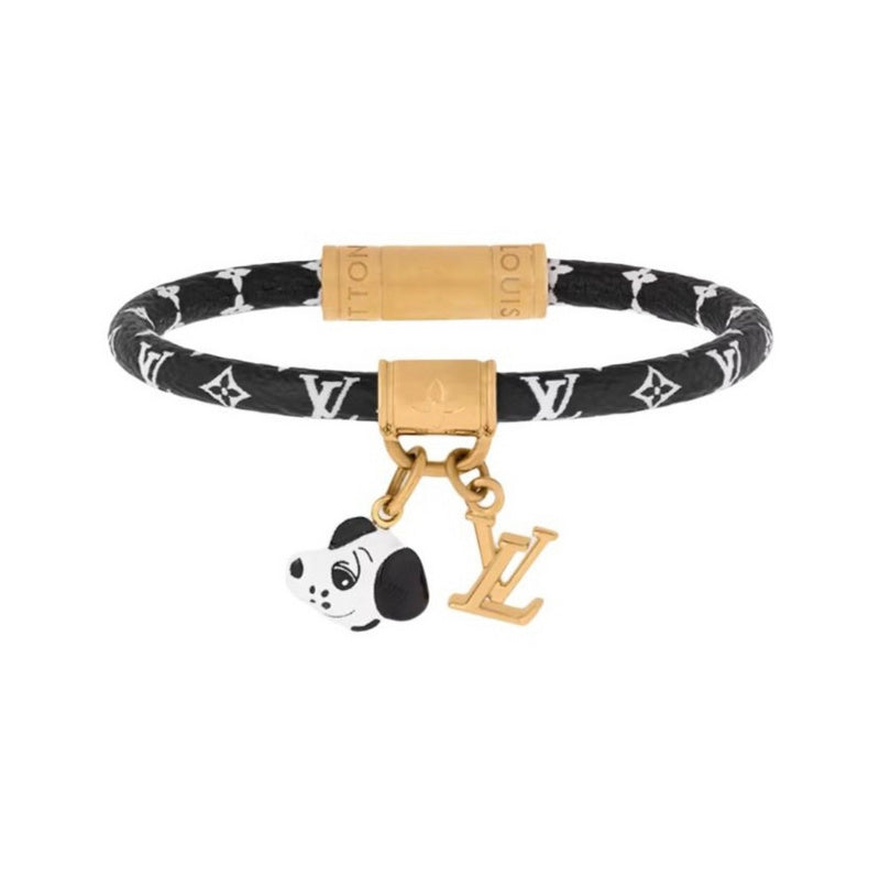 S445  Titanium steel dog bracelet jewelry