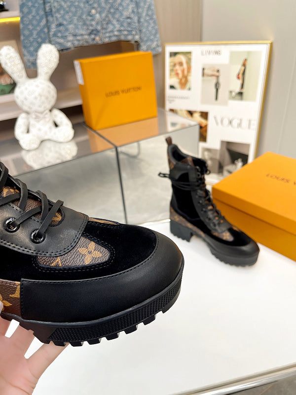 OLS28 Leather Women Shoes 35-42 with box