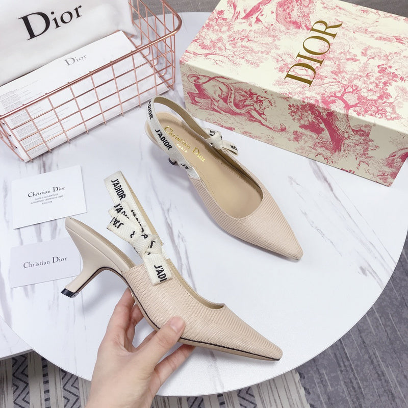 BDS1 High heels 1.5/6.5/10CM size 35-41 women leather shoes with box