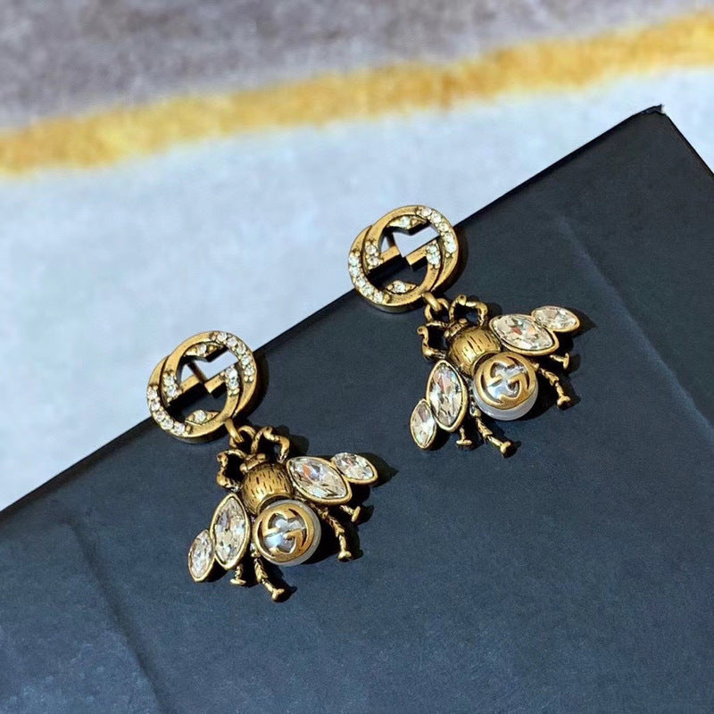 A243  GG Bee Earrings high quality earrings for women  Jewelry