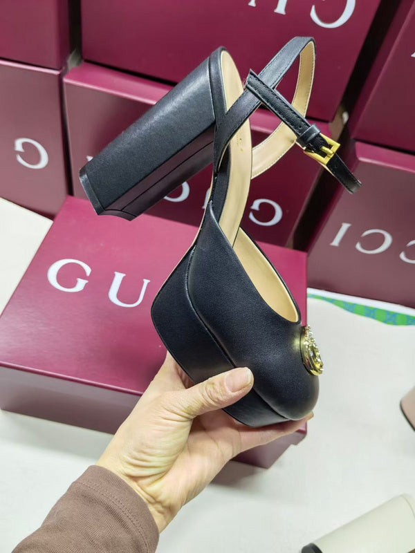 JHGS11 Slipper 10.5CM Heel Size 35-42 Shoes with box