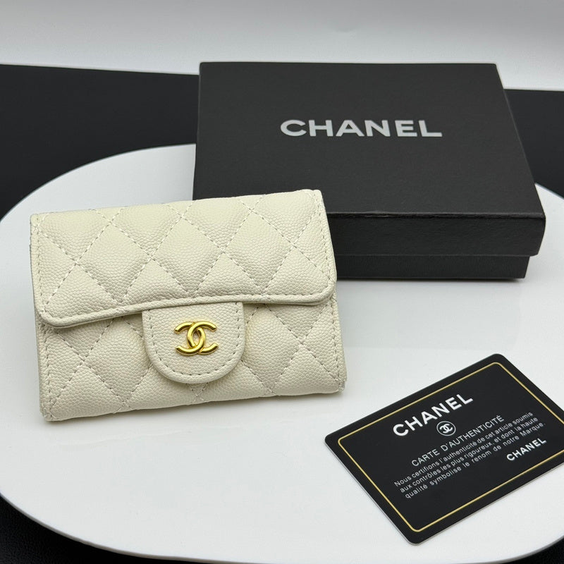 LCP34 Wallet Bag 11-7.5-2CM Leather bags with box