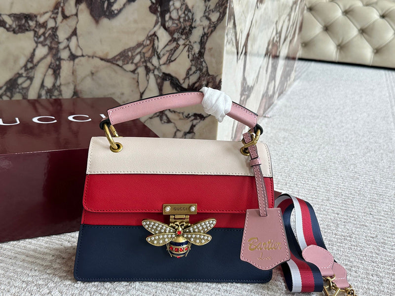 AGP5 Shoulder Bag 25-17CM Leather Bags With box