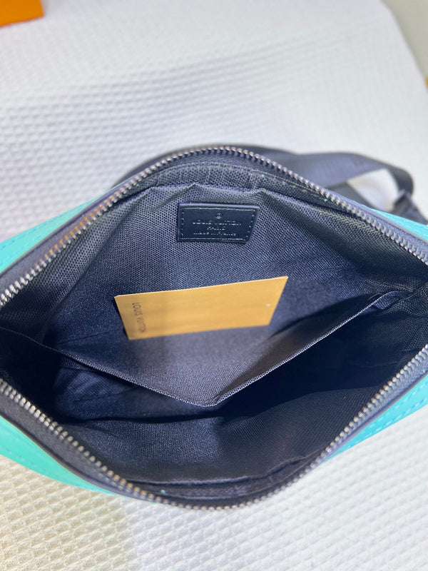 LLP88 Men  Leather Bag 25-18.5-7CM Shoulder Bags