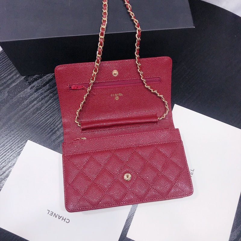 XCP016 Bag leather 19-13-4CM Bag Gold