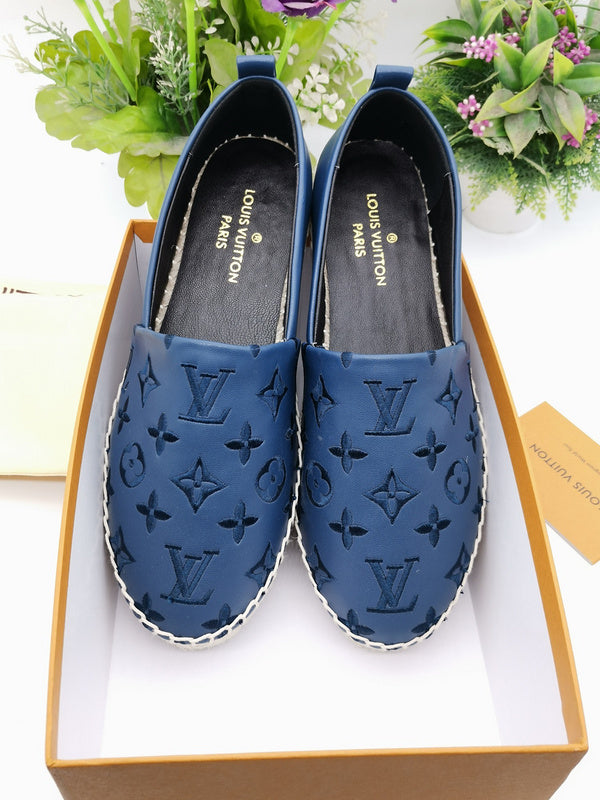 OLS35 Leather Women Shoes 35-42 Fisherman's shoes With box