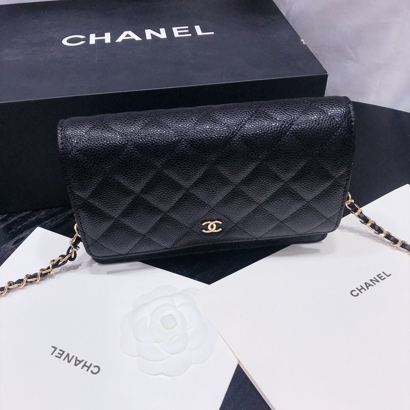 XCP016 Bag leather 19-13-4CM Bag Gold