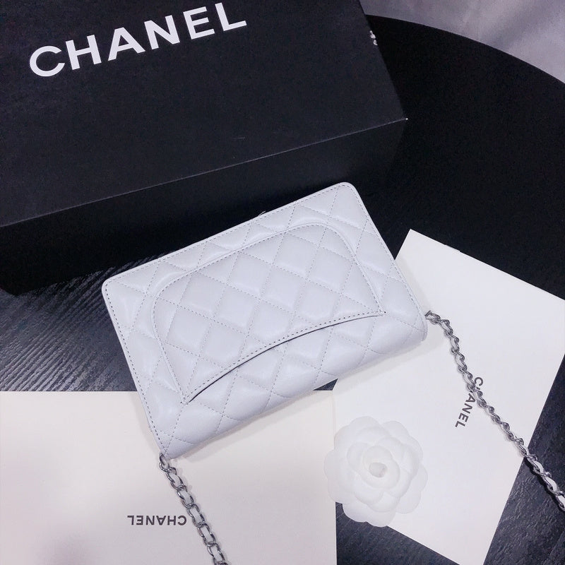 XCP017 Bag leather 19-13-4CM Bag silver logo