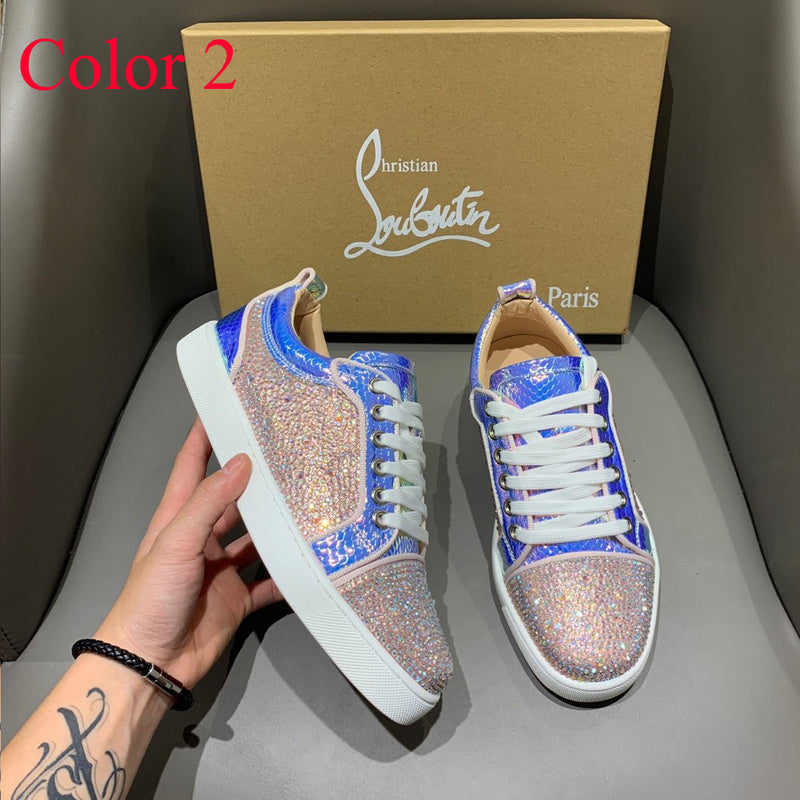 HCLS5 Women and Men casual Leather shoes 35-47 With Box