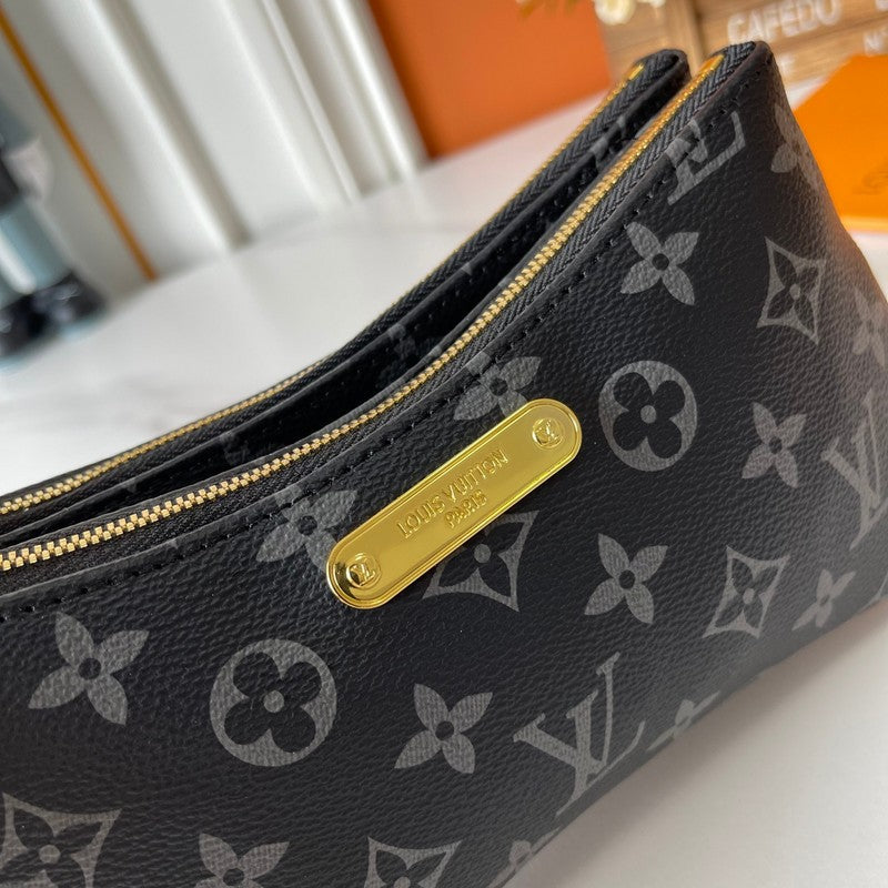 LLP08 Leather bag 24.5-13.5-6.5CM Denim Bags