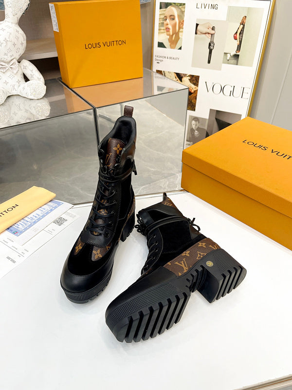 OLS28 Leather Women Shoes 35-42 with box