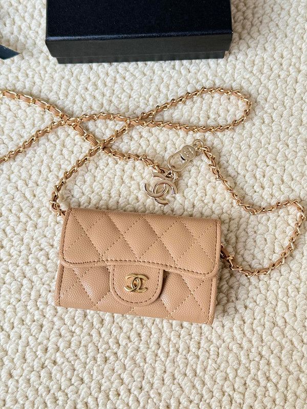 LCP02 Wallet Bag 13.1-7.5-2.1CM Leather bags with box