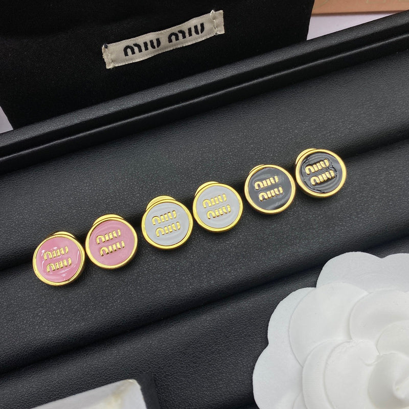 MIE3  Women's fashion new stud earrings jewelry necklace