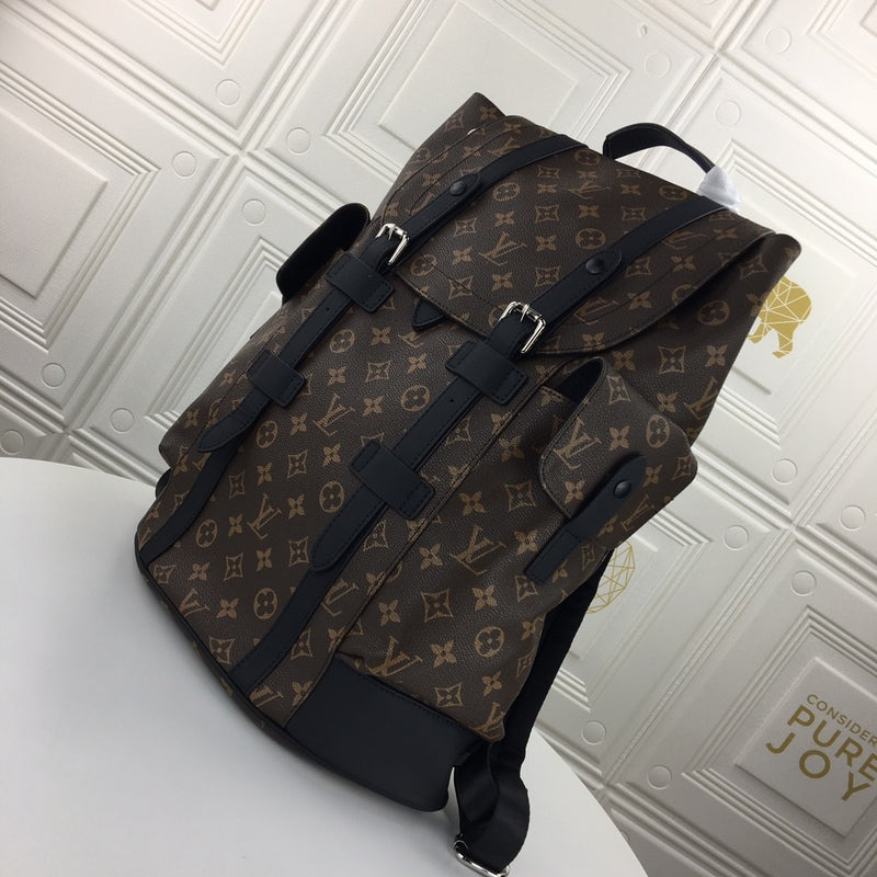 LLP211 High quality 41x47x13cm backpack leather for women and men bag
