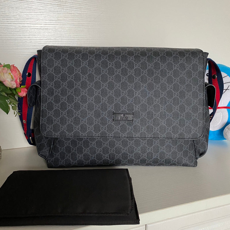 LGP51 Leather shoulder bag big 44-28-14CM travel  for women and men bag