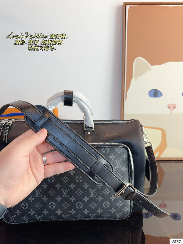 MLP22 Leather Bag 50-23-29CM Travel   for women and men Bags