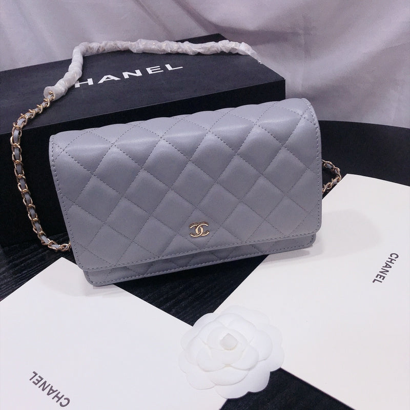 XCP018 Bag leather 19-13-4CM Bag Gold