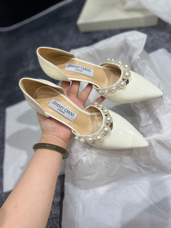 MBJS1 Leather 7CM Slippers Size 35-42 Shoes with Box