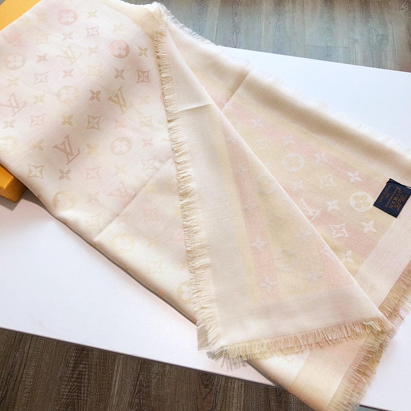 LSC3 Silk cotton 140-140CM scarf Can choose With box