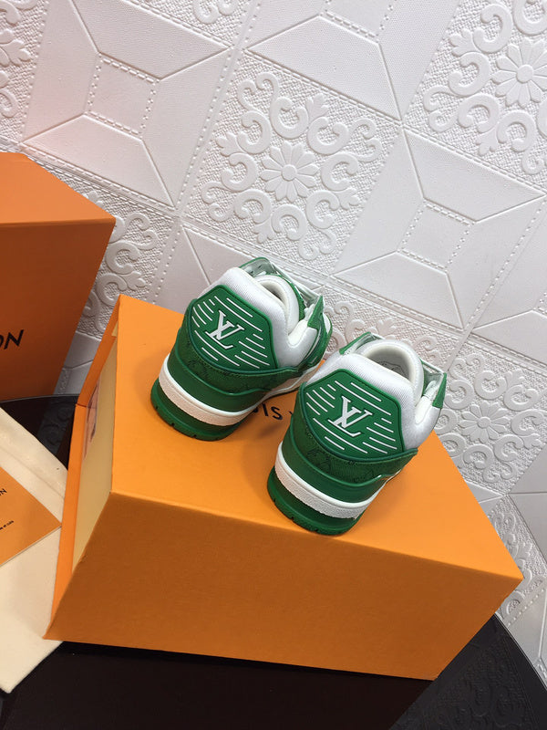 LLS1 High quality leather shoes women 35-41 or man 40-45 with box