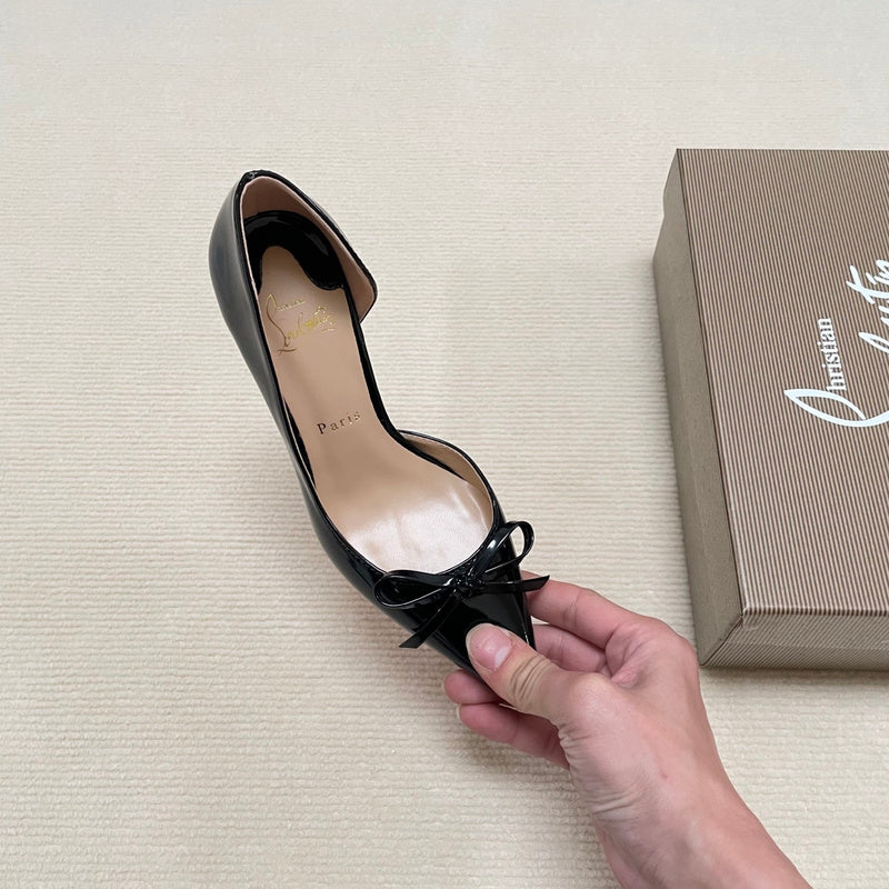 MBCL2 Women Heel 6CM 8CM 10CM Leather shoes 35-41 with box