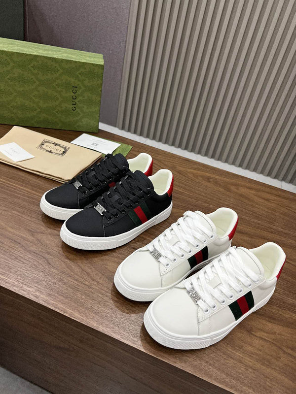 OGS15 Leather women 35-41 And men 40-45 shoes With box
