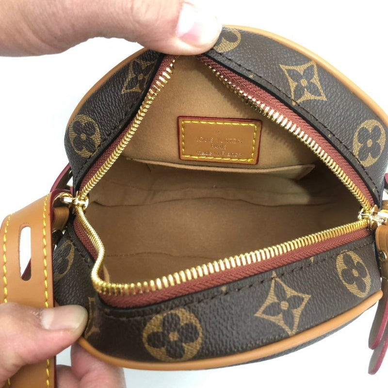 GLP201 Louis Vuitton Classic Women's Shoulder Bag Round Leather Crossbody Bag 18x16x6x5CM