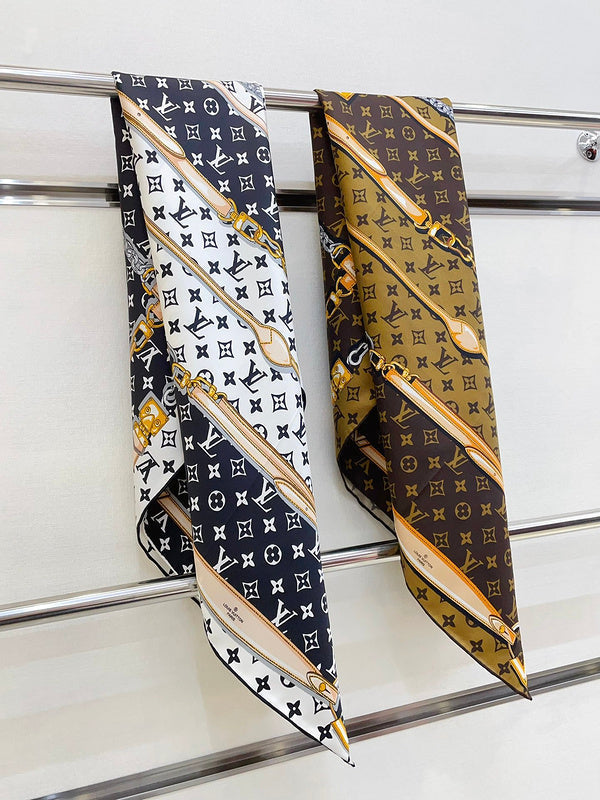 XLC18 Silk satin 90-90CM Scarf