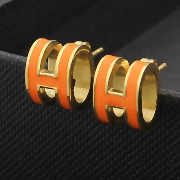 HE04 Fashion New Style Earring Jewelry H earring for women