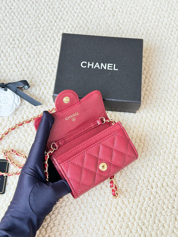 LCP02 Wallet Bag 13.1-7.5-2.1CM Leather bags with box