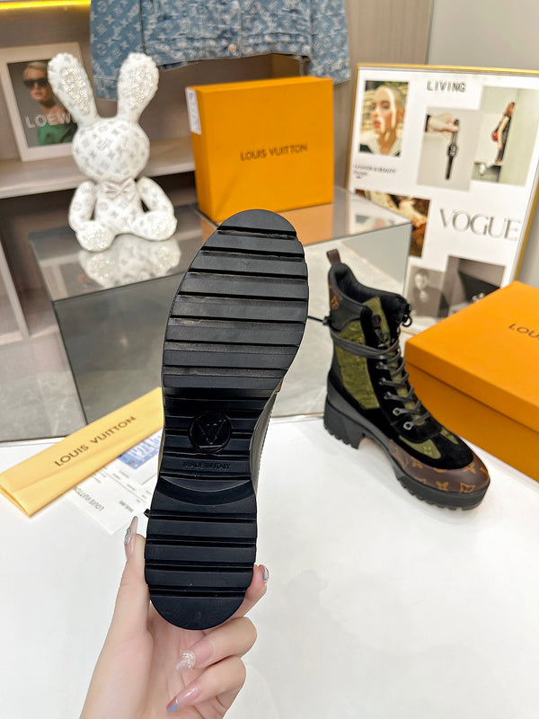 OLS28 Leather Women Shoes 35-42 with box
