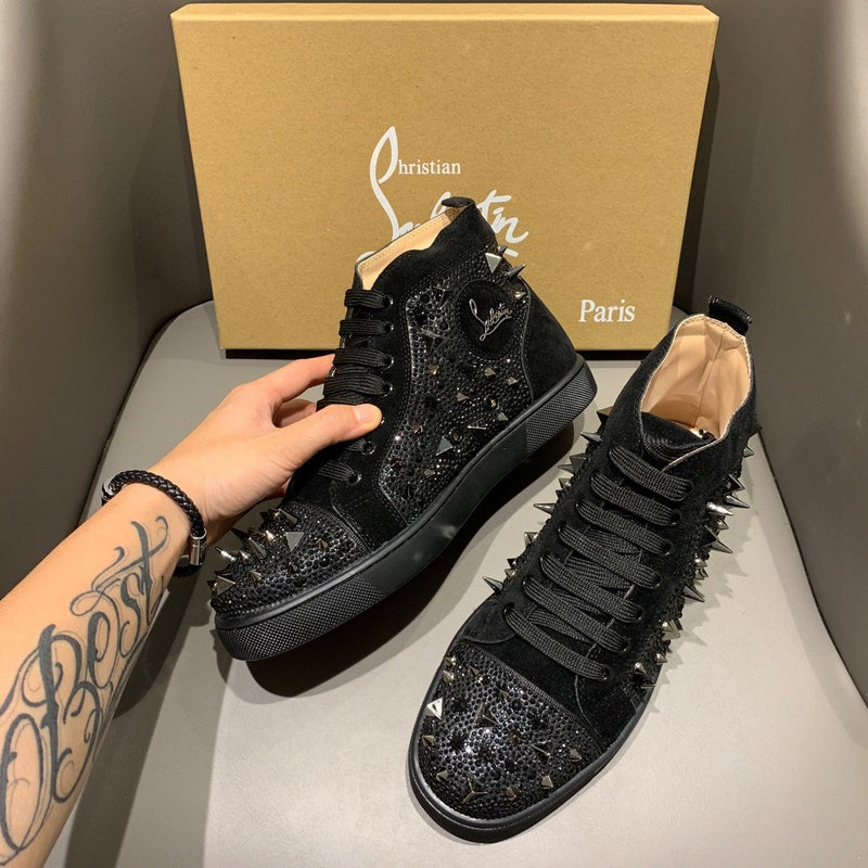 HCLS7 Women and Men casual Leather Shoes 35-47 With Box
