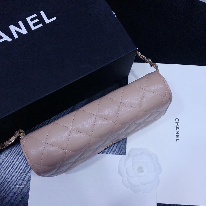 XCP018 Bag leather 19-13-4CM Bag Gold