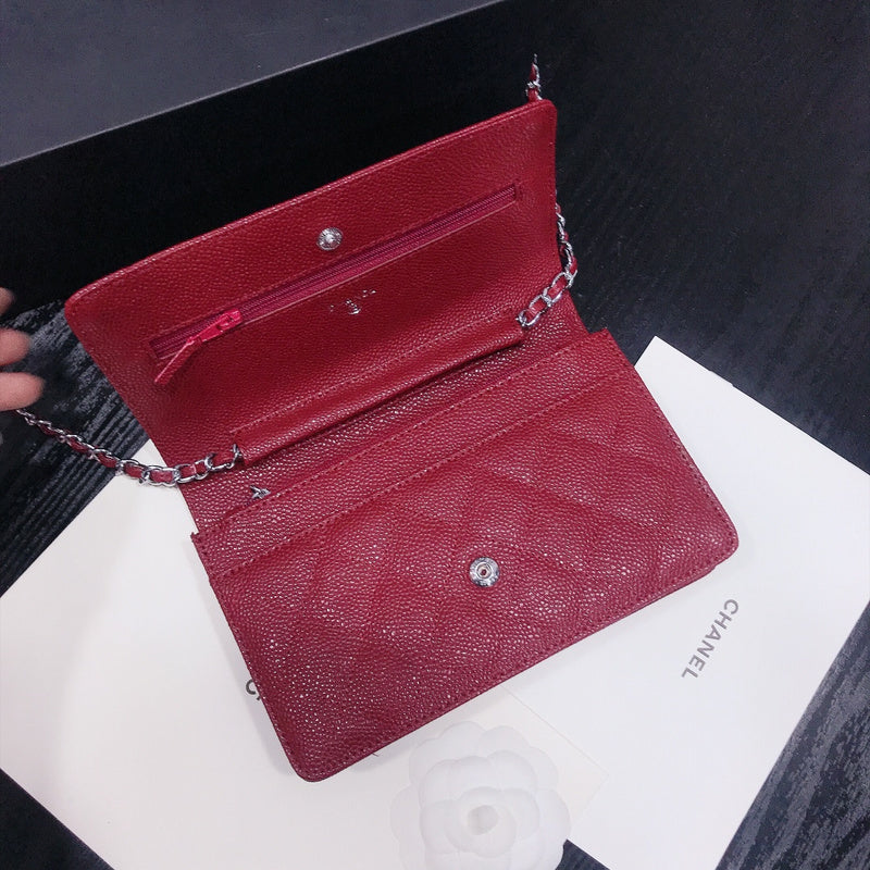 XCP015 Bag leather 19-13-4CM Bag Silver