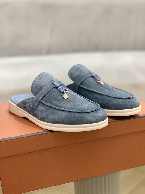 GLS19 Leather shoes Women35-42 Man40-45 Slipper with box