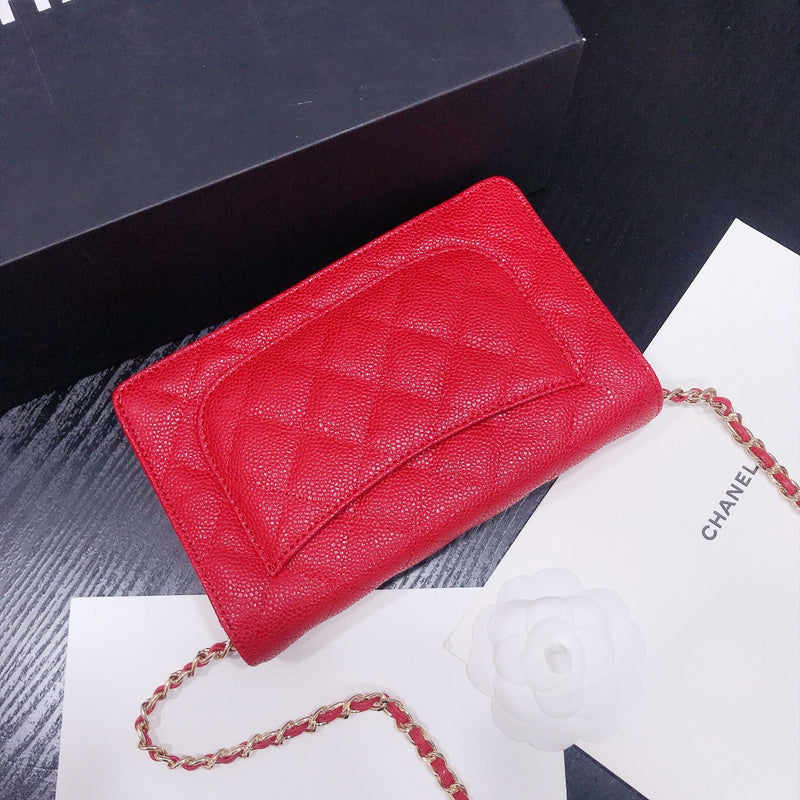 XCP016 Bag leather 19-13-4CM Bag Gold