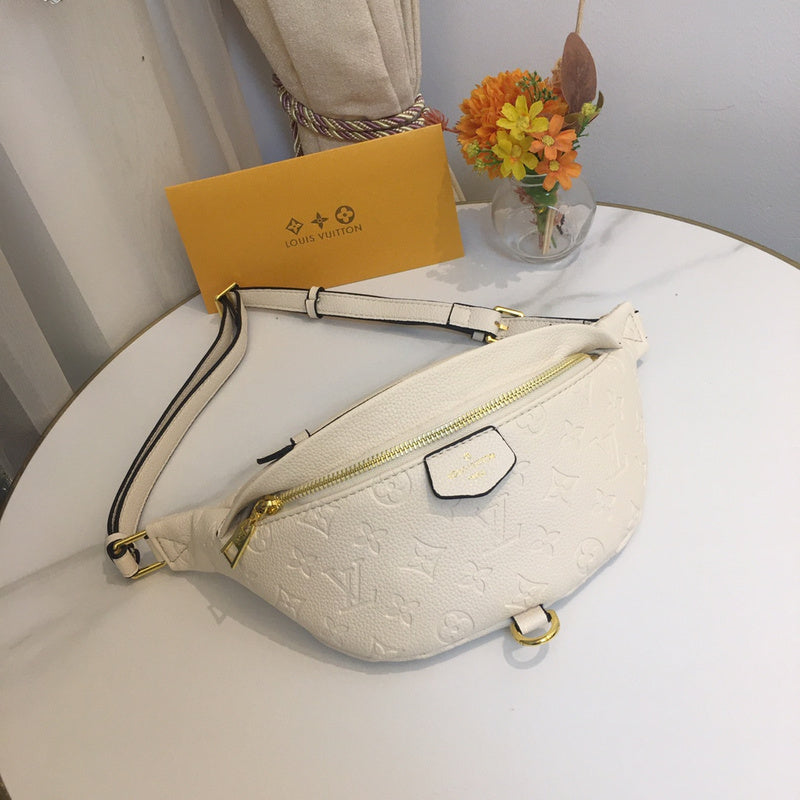 LLP13 Leather bag 37-14-13cm Belt  for women and men  bag