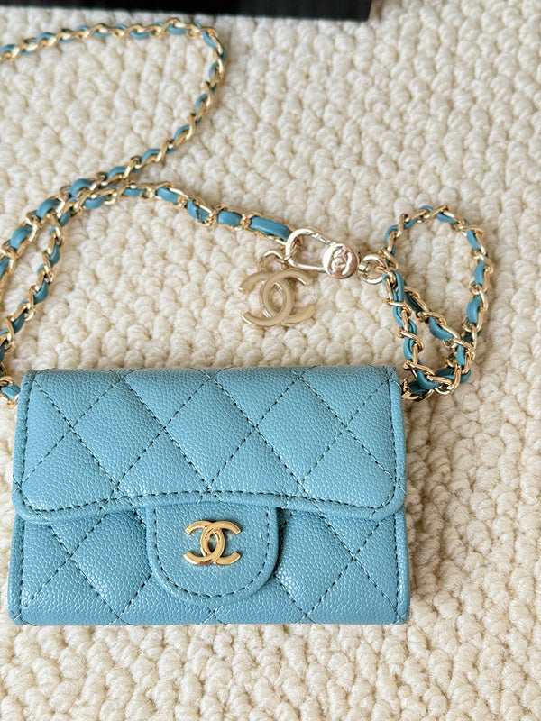 LCP02 Wallet Bag 13.1-7.5-2.1CM Leather bags with box
