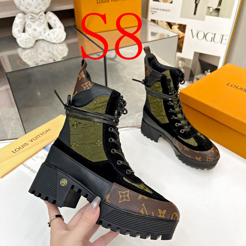 OLS28 Leather Women Shoes 35-42 with box