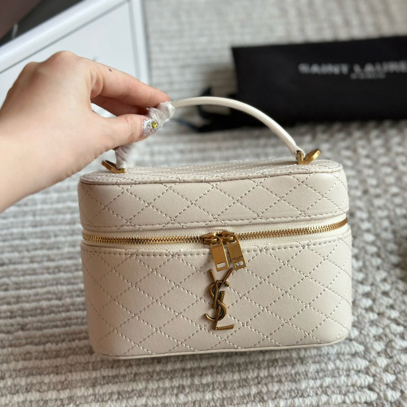 AYP2 Leather Bag 18-11-6.5CM Cosmetic Bag With Box