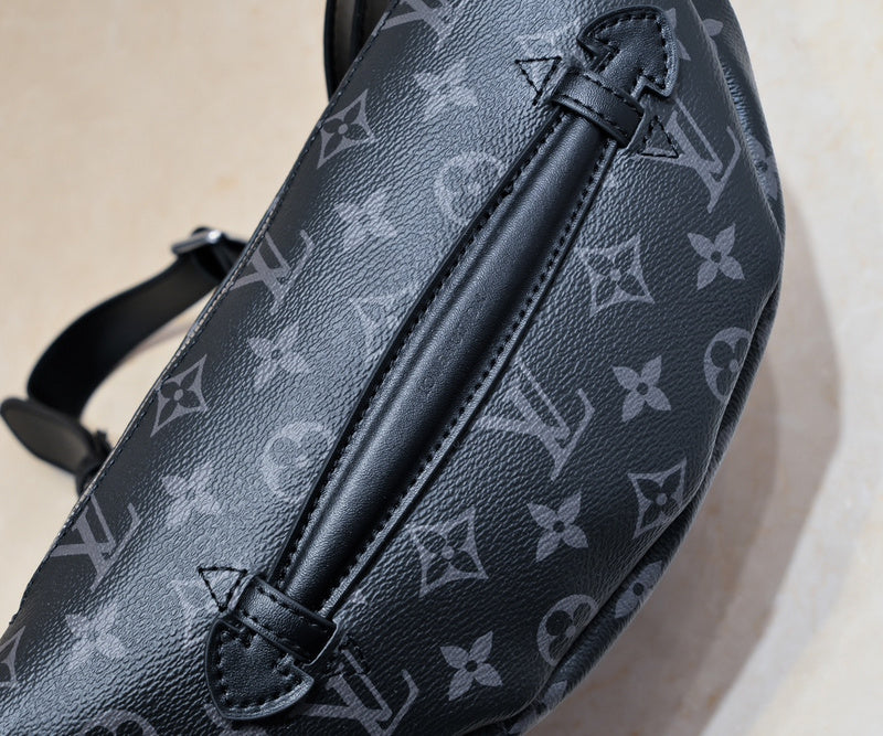 LLP55 Leather Bag 37x14x13CM Shoulder  for women and men  Bags