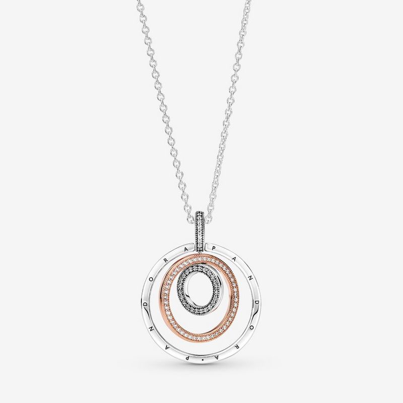 PDN5 S925 Sterling Silver High Quality Necklace 60CM  Jewelry