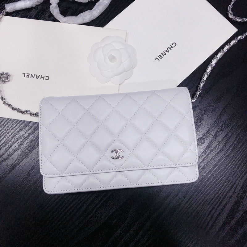 XCP017 Bag leather 19-13-4CM Bag silver logo