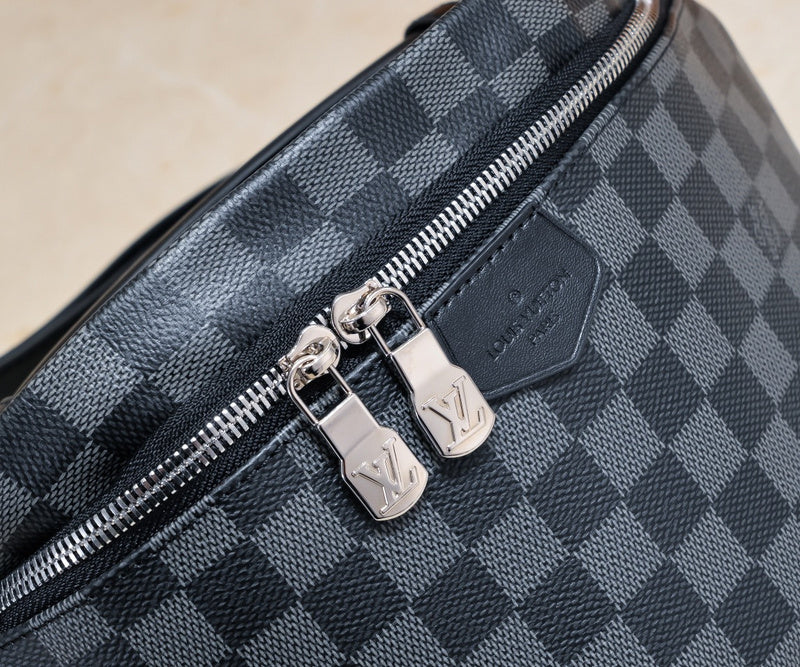 LLP55 Leather Bag 37x14x13CM Shoulder  for women and men  Bags