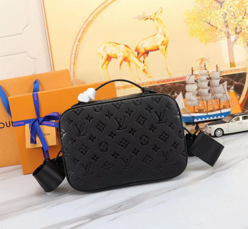 GLP066  High quality leather bag men bag  22 x 18 x 8CM for women and men