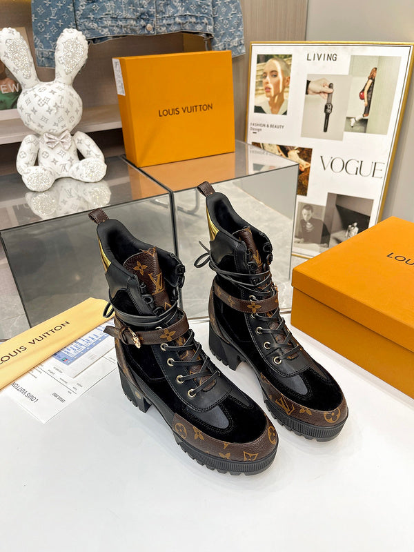 OLS28 Leather Women Shoes 35-42 with box
