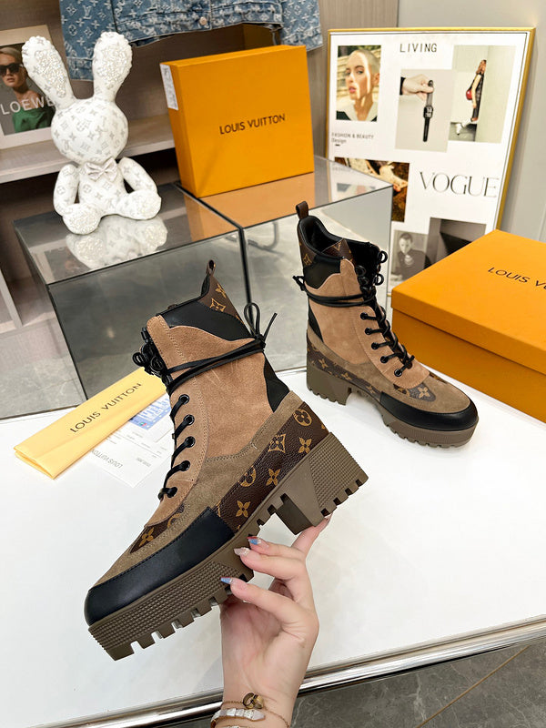 OLS28 Leather Women Shoes 35-42 with box